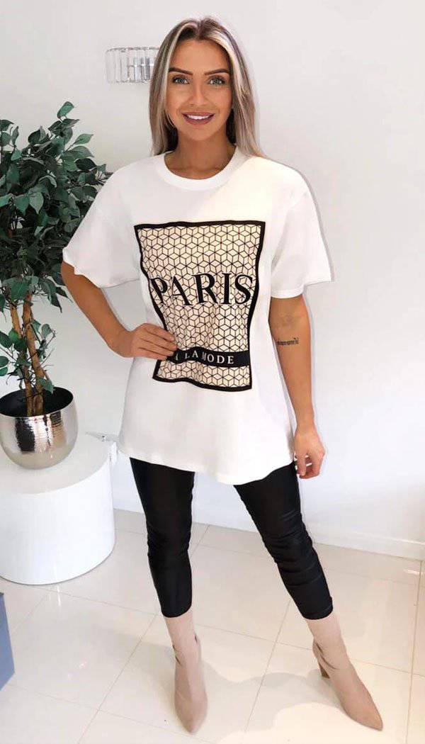 Paris Oversized T-shirt
