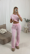 The Trina Crop Two Piece Lounge Set