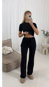 The Trina Crop Two Piece Lounge Set