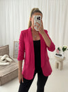 Premium Ruche Sleeved Blazer