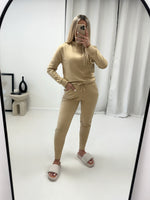 Alaia Long Sleeved Plain Loungesuit