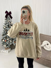 Merry Christmas Tree Slogan Jumper