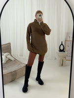 Kansas Roll Neck Knitted Dress