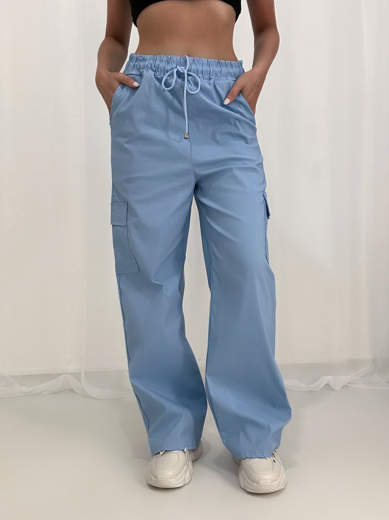 Lola Wide Leg Cargo Trousers