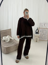 Gabriel Stitch Knitted Lounge Set