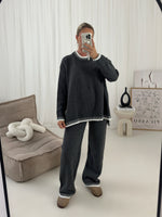 Gabriel Stitch Knitted Lounge Set