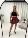 High Waisted RARA  Ruffle Mini Skirt