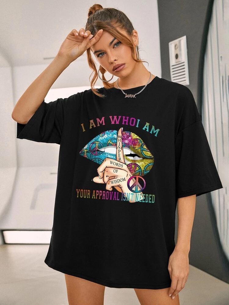 Whisper Words Of Wisdom Oversized T-Shirt