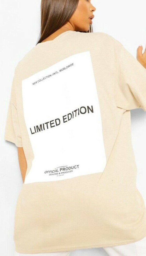 LIMITED EDITION Oversized T-Shirt - omgfashion.com