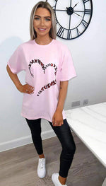 Butterfly Heart Short Sleeved T-shirt - omgfashion.com