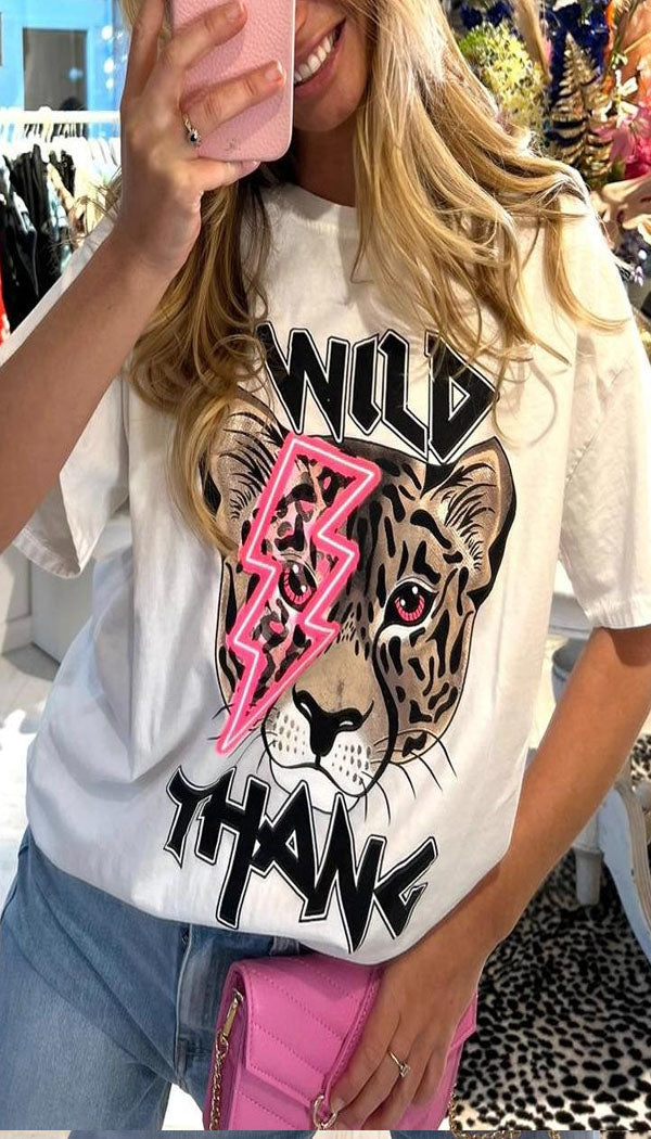 "WILD THANG" Oversized T-Shirt